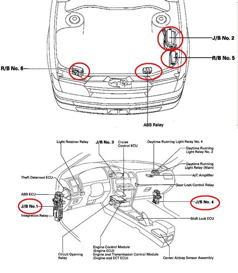 Toyota 4Runner (1996-1998) Fuse box diagram (fuse layout), location, and assignment of fuses and relays Toyota 4Runner (N180) (1996, 1997, 1998). . 1994 toyota camry fuse box diagram